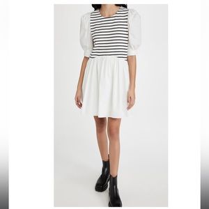 NWT English Factory High Low Stripped Knit Dress